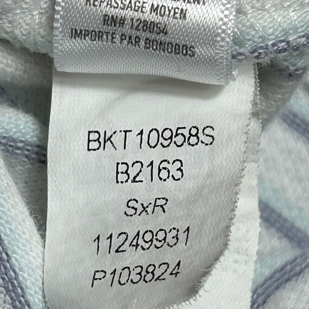 Bonobos Mens Slim Fit Striped Button Down Shirt White Blue BKT10958S Size S - Picture 8 of 9